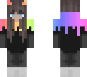 rainbow girl