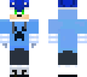 sonic with mc hoody