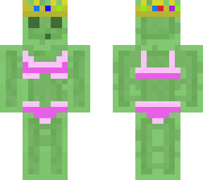 bikini slime with memorial