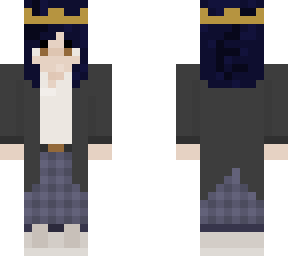 blue plaid pants