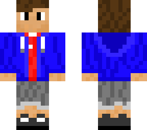 blue sweat shirt guy