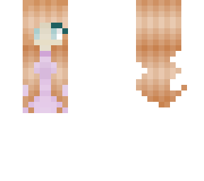 carmel hair- pink shirt (unfinished)