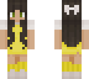 cute yellow girl