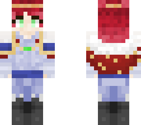 girl in antarctic empire outfit