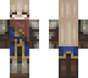 me in a knight outfit