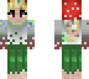 mushroom fairy (without wings)