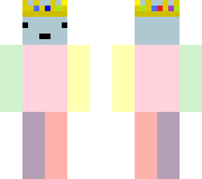 pastel with technoblade crown