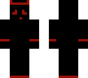 red and black