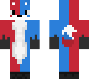 red and blue fox 1