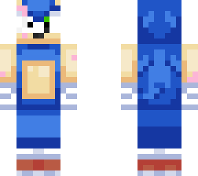 sonic with a scar