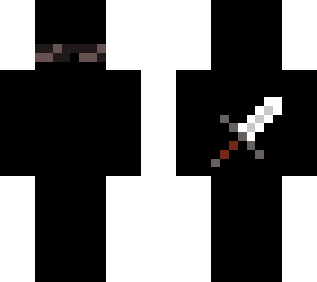 sword on the back