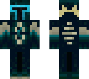 warden with warden helm