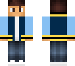 blue jacket