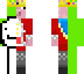 dream & technoblade skin