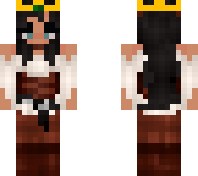 elf corset with crown