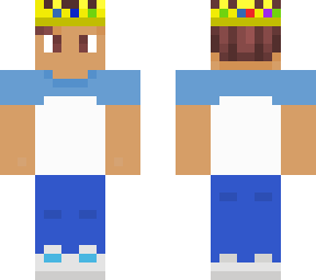 jake with technoblade's crown