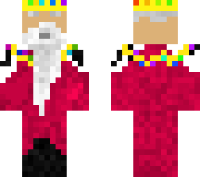 old guy with a crown (he may be a king)