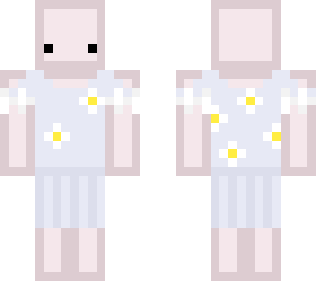 pink person with flower dress