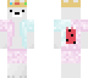 summer bear with crown