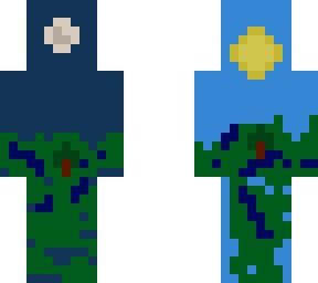 sun and night