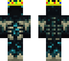 warden with techno crown