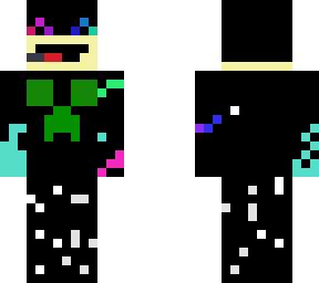 yea another neon fluor skin of minecraft xd