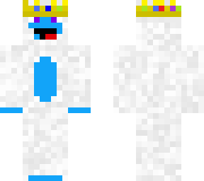 yeti with techno-crown