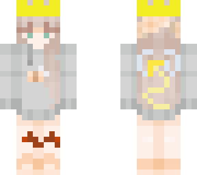 bee girl with scraped knees and a crown