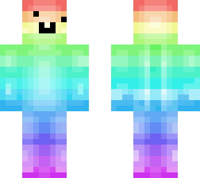 crazy rainbowy guy