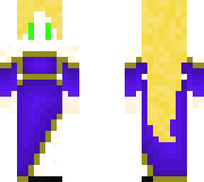 cute wizard girl (blue dress)