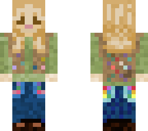 dirty blonde wolfcut