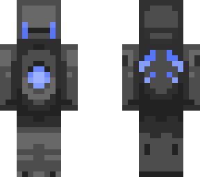 grayscale axolotl + blue