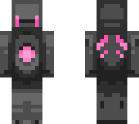 grayscale axolotl + pink