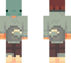 light blue/green axolotl mask eboy (v3)
