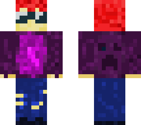 purple red hear