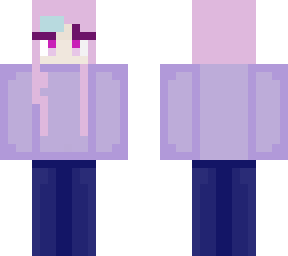 purple sweater