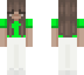 teen girl green