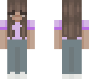 teen girl purple