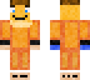 boy 6 + orange blouse