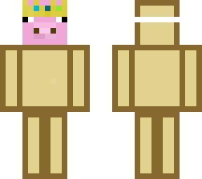 bread  (wearing a technoblade mask)
