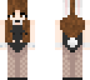 brown haired cute maid