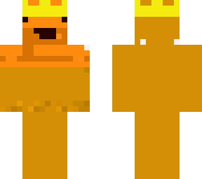 burger skin with crown