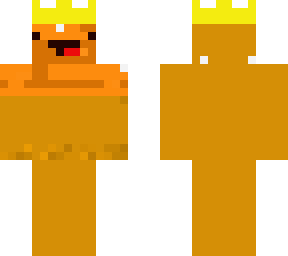 burger skin with crown