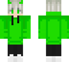 chico con sudadera verde