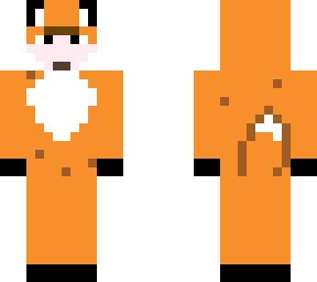 fox guy (the idea from the fox lodge lego minecraft)