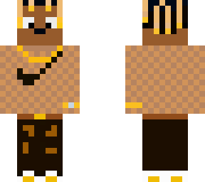 gold guy with dreads