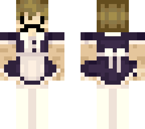 ***** with mumbo beard in a maid dress