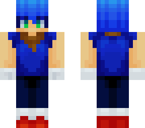 sonic the hedgehog (human fixed)