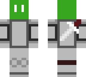 tumbercube with a sword