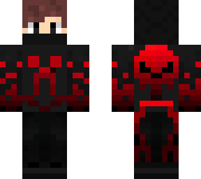white in red out